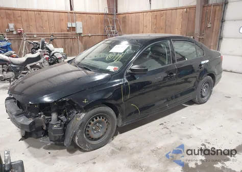 2012 Volkswagen Jetta 2.0L S from USA, damaged, VIN 3VW1K7AJ9CM472825